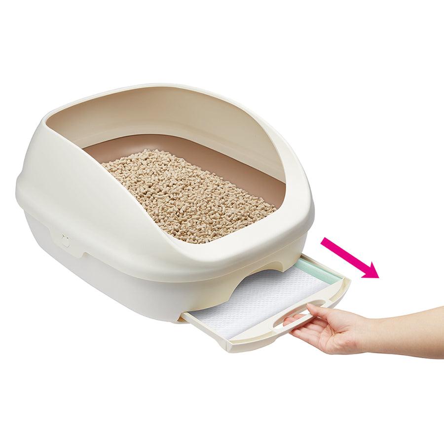 Unicharm Deo Toilet Double Layer Cat Litter Box - Image 3